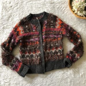 Free People Fuzzy Sweater